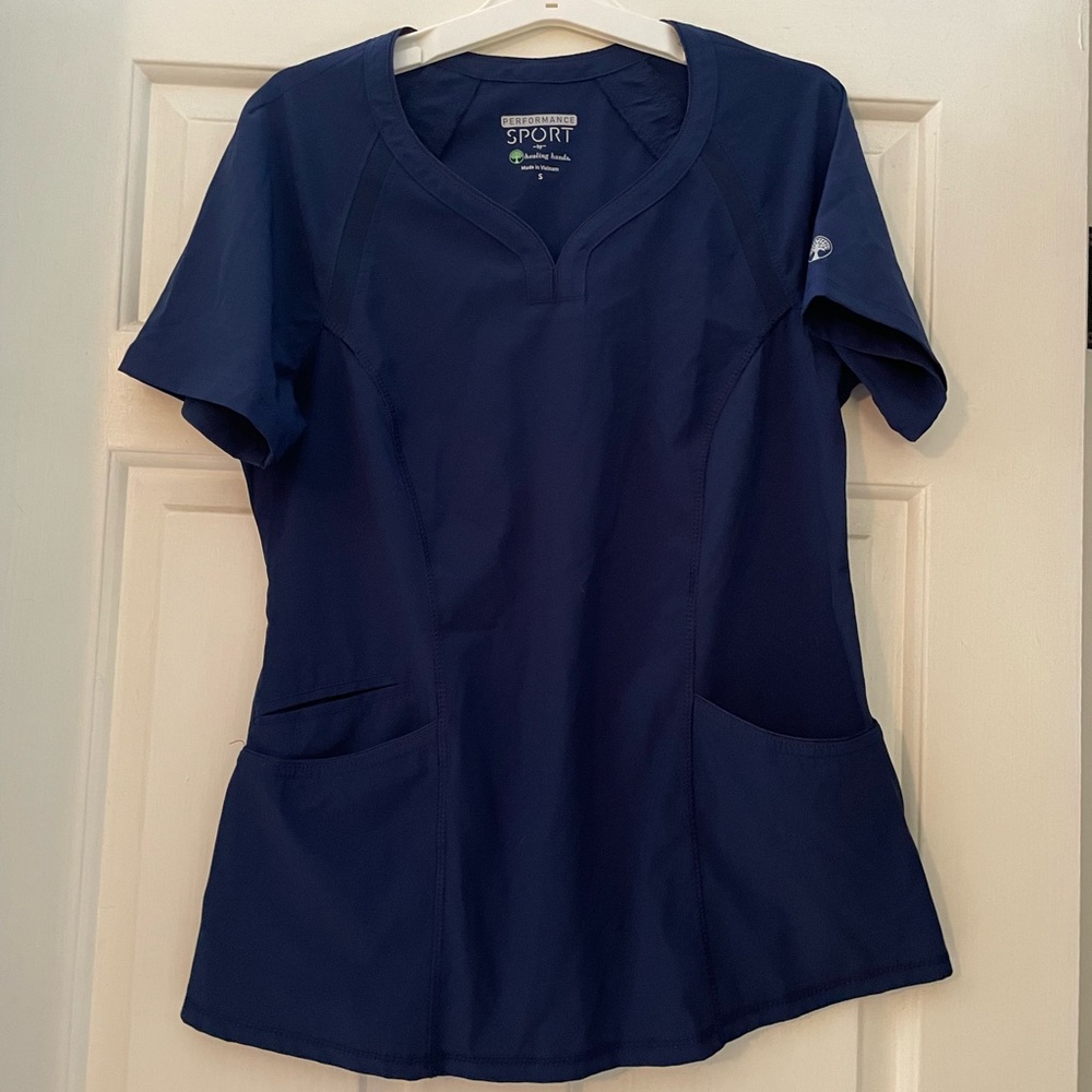 Healing Hands Scrub Top